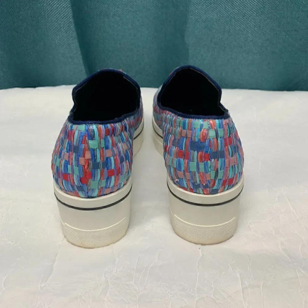Stella McCartney Rainbow Platform Loafers Size 6.5